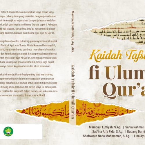 KAIDAH TAFSIR FI ULUMIL QUR’AN